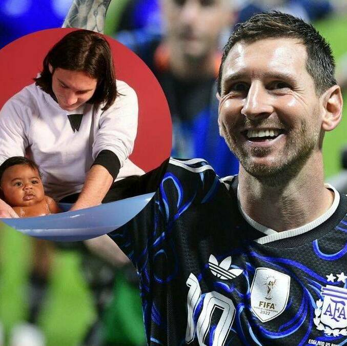 Messi habló de su foto junto a Lamine Yamal de bebé / Mexsport