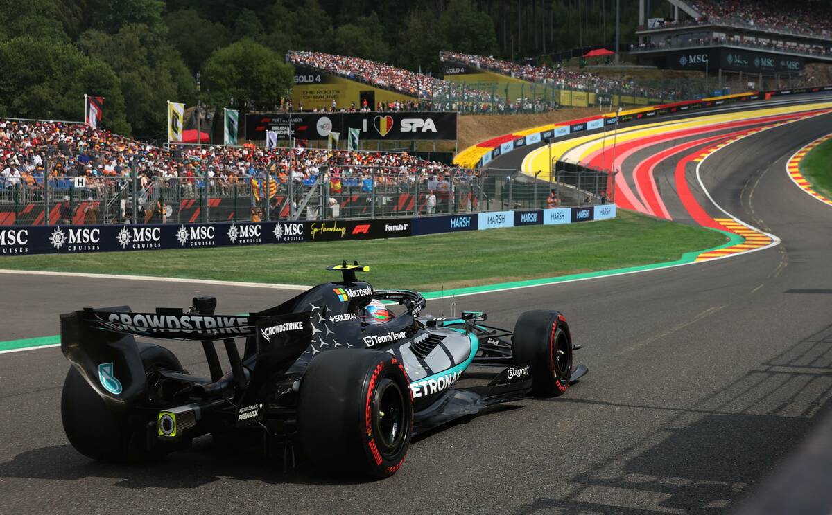 El piloto de Mercedes saldrá en la posición de honor durante la carrera / Reuters