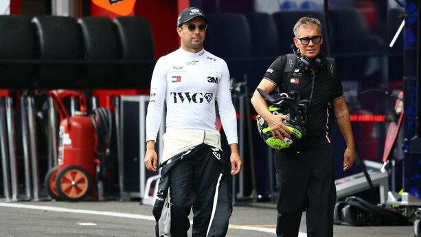 Sergio Pérez en Bélgica 2026 (Reuters)