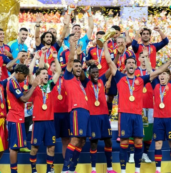 España levantó la corona en Norteamérica 2026 (Fotografía: Reuters)