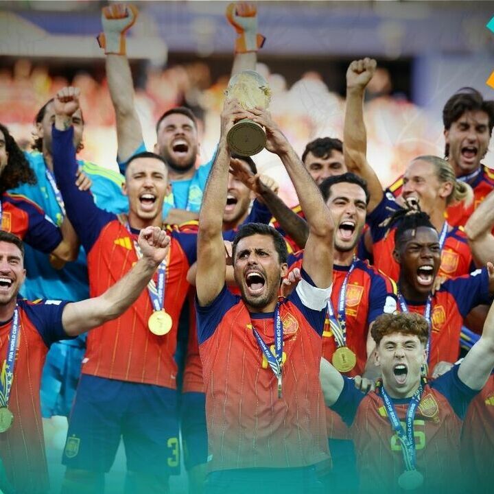 España y Argentina disputaron la Final del Mundial 2026 (Reuters)