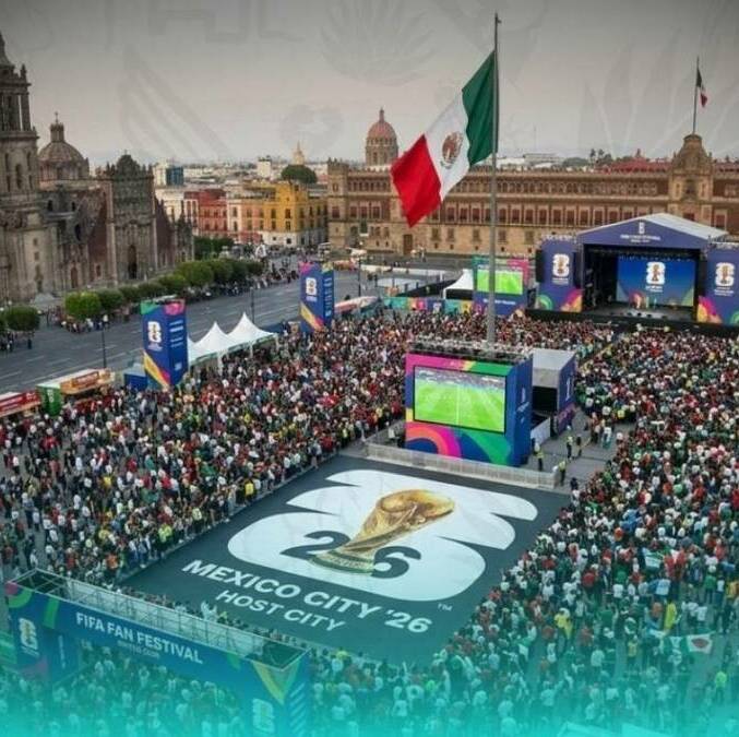 FIFA Fan Fest de la CDMX con lleno total / X: Maria_Vergara23