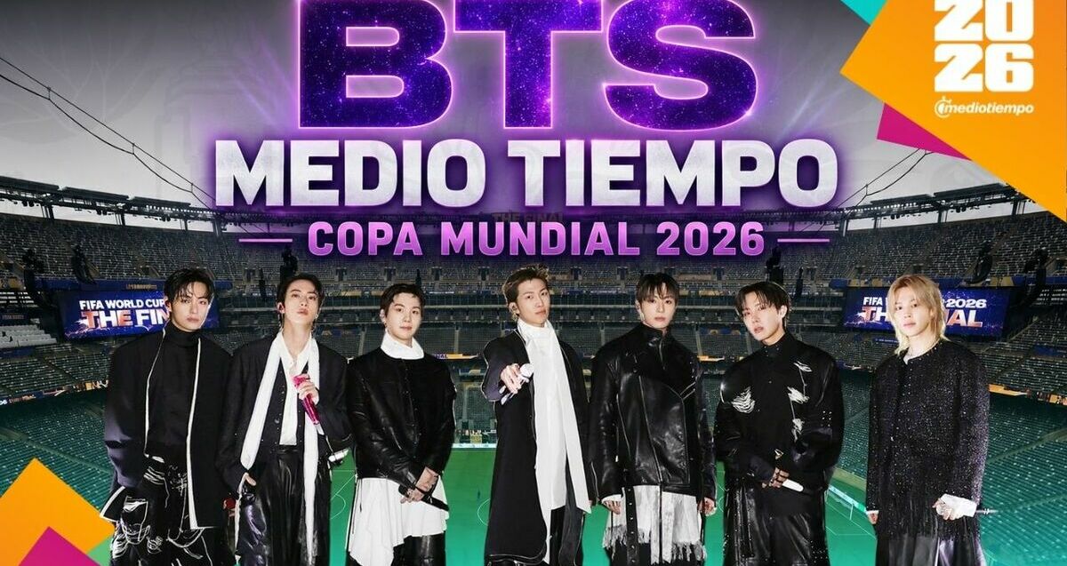 ¿A qué hora y dónde ver a BTS en el medio tiempo del Mundial 2026 HOY 19 de Julio? | Foto: Reuters y Netflix