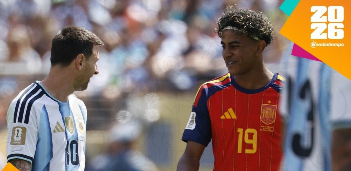 Lamine Yamal disputó la Final ante Lionel Messi (Fotografía: EFE)