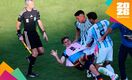Leandro Paredes acabó muy 'caliente' la Final del Mundial (Fotografía: Mexsport)