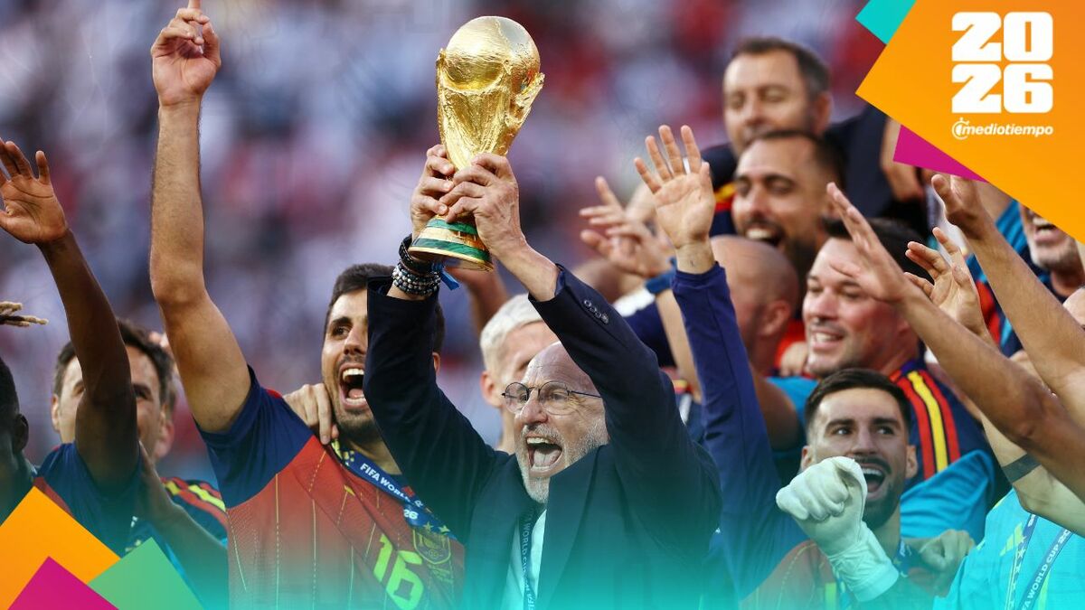 Luis de la Fuente es campeón del mundo (Reuters)