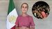 Así recibieron migrantes a Claudia Sheinbaum en Nueva York previo a la Final del Mundial. (Captura).