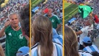 Un aficionado mexicano se volvió viral en la Final del Mundial (Captura X)
