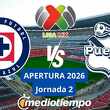 Apertura 2026 Cruz Azul vs Puebla Jornada 2 Liga MX (FOTO: Especial)