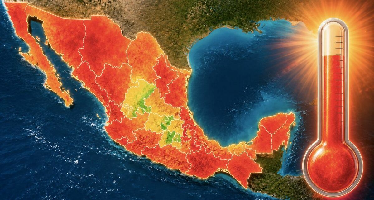 Canícula 2026: descubre qué estados tendrán calor extremo y cuáles se librarán. (Foto: ChatGPT).