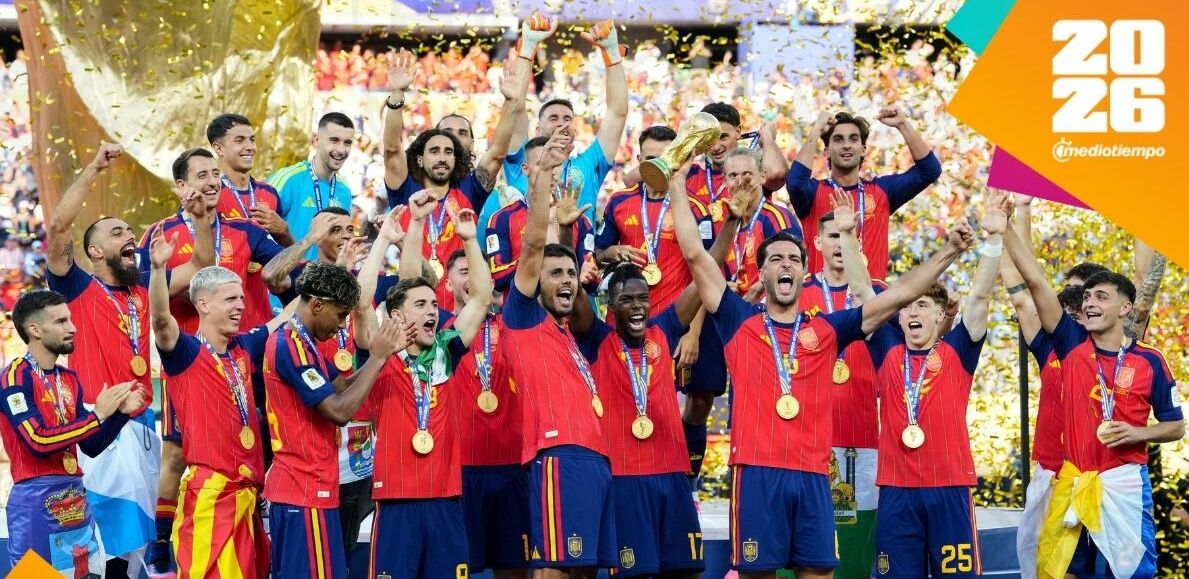 España levantó la corona en Norteamérica 2026 (Fotografía: Reuters)