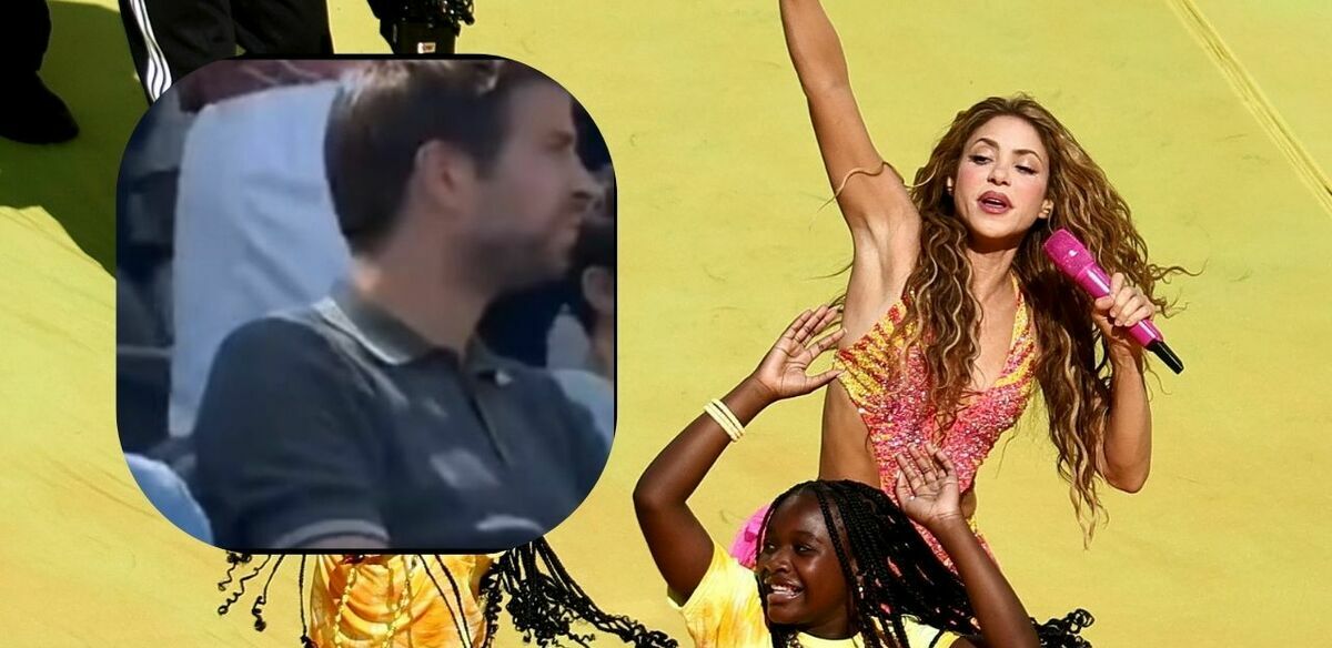 Gerard Piqué y su reacción al show de Shakira en la Final del Mundial 2026. (Reuters).
