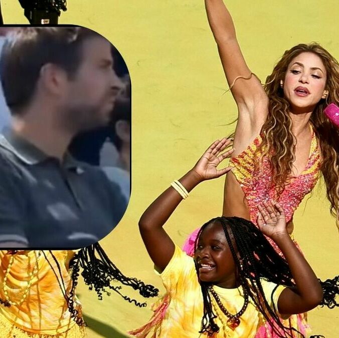 Gerard Piqué y su reacción al show de Shakira en la Final del Mundial 2026. (Reuters).