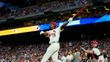 Jordan Walker se convirtió en el primer representante de los Cardinals que gana el Home Run Derby (Fotografía: St. Louis Cardinals)