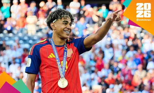 Lamine Yamal consiguió la Copa del Mundo con España (Fotografía: Mexsport)