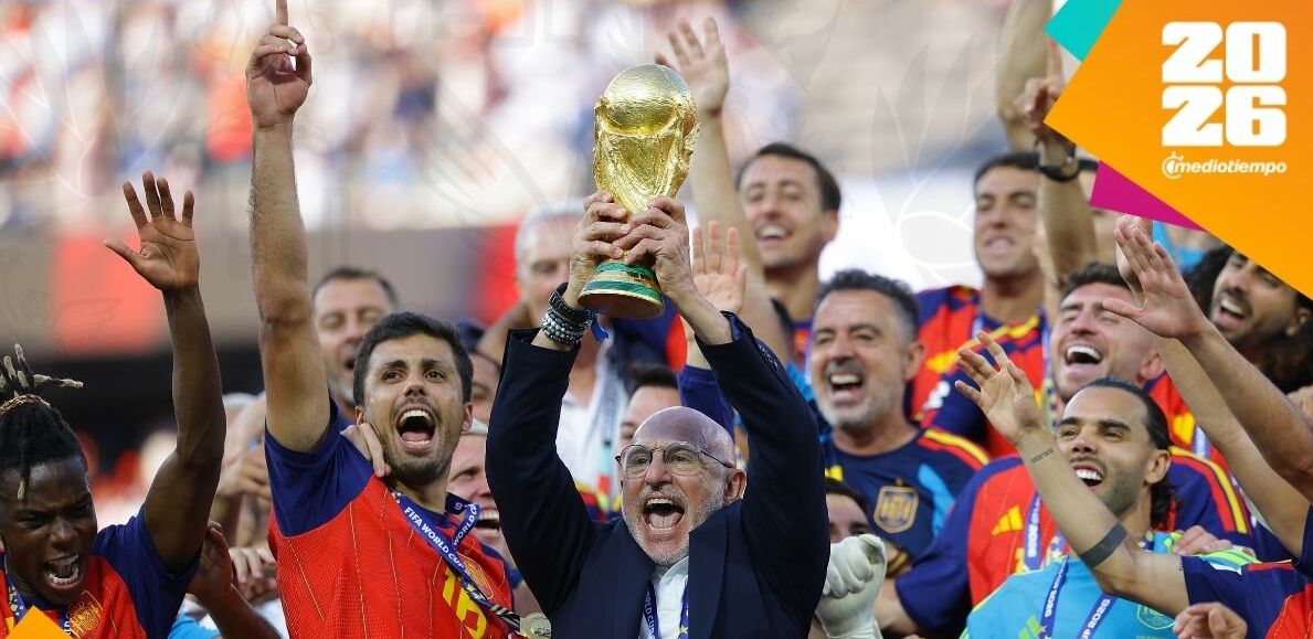 Luis de la Fuente consiguió el título con España (Fotografía: EFE)