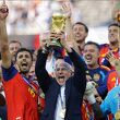 Luis de la Fuente consiguió el título con España (Fotografía: EFE)