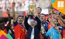 Luis de la Fuente consiguió el título con España (Fotografía: EFE)