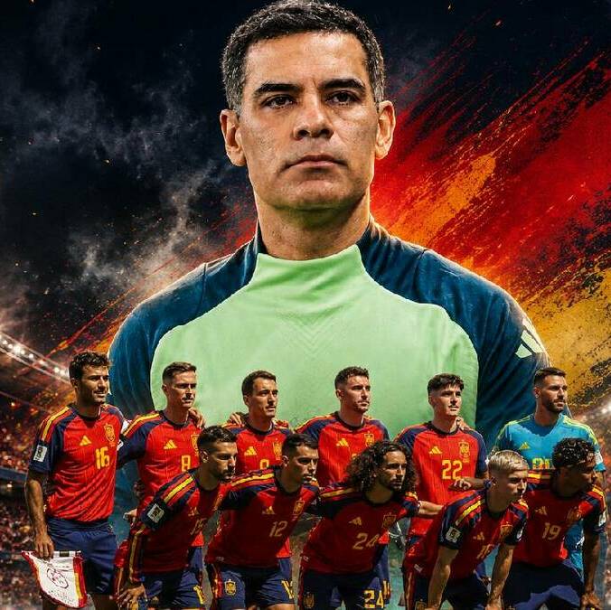 Rafa Márquez tuvo la oportunidad de dirigir a varias estrellas de la España campeona / Mexsport-Chatgpt