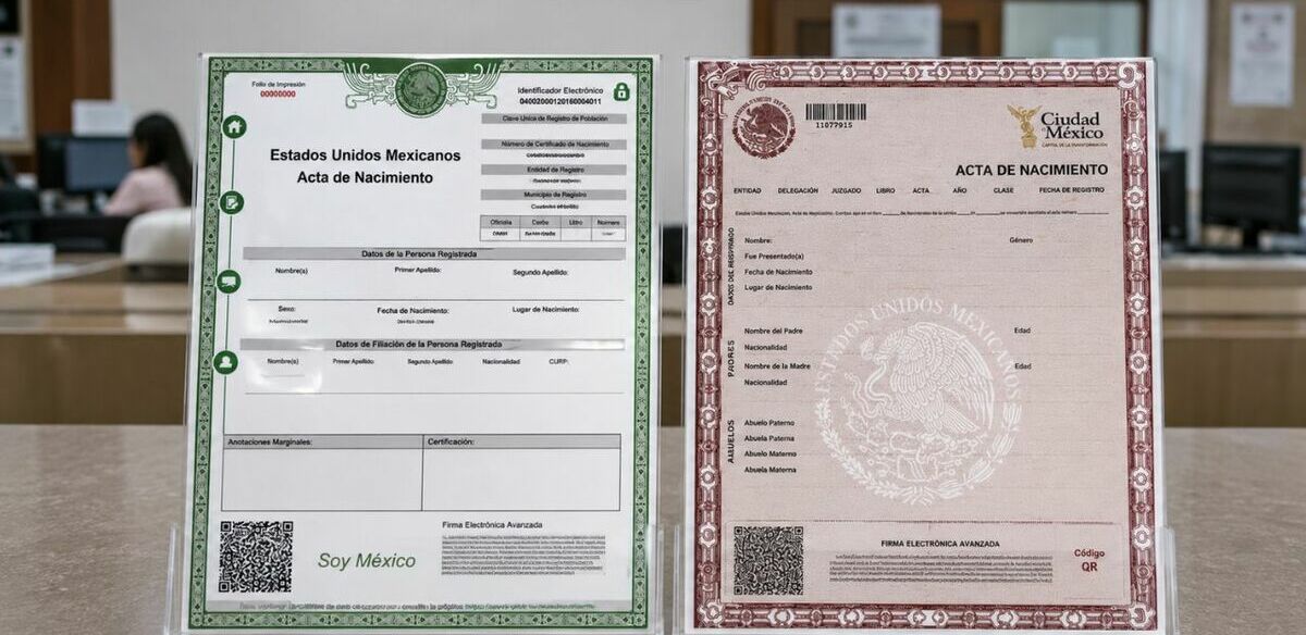 ¿Tienes el acta verde o la roja? Esto cambia entre ambos formatos oficiales. (ChatGPT).