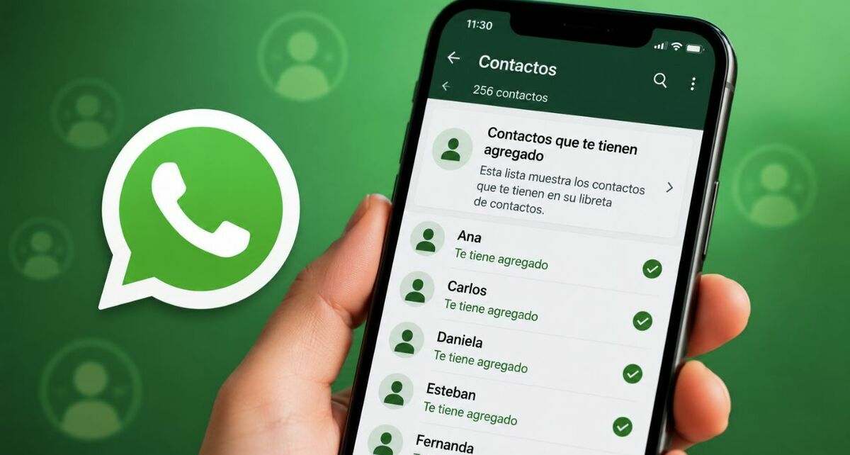Así puedes saber quién te tiene agregado en WhatsApp este 2026. (ChatGPT).