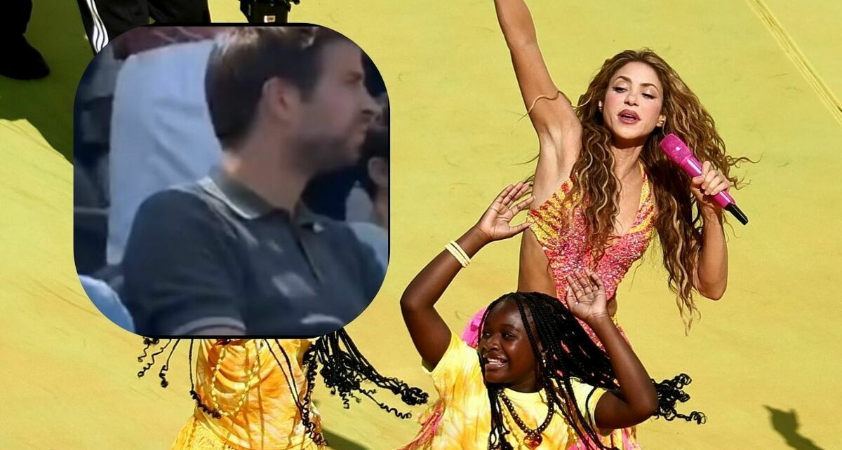 Gerard Piqué y su reacción al show de Shakira en la Final del Mundial 2026. (Reuters).