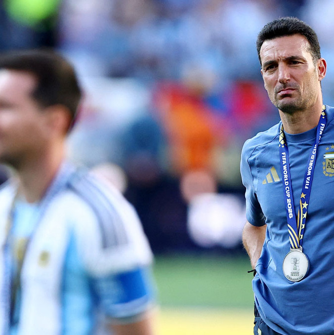 Lionel Scaloni descartó teorías para afectar a Argentina. (Foto: Reuters)