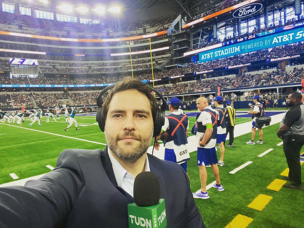 Memo Schutz, comentarista de TUDN (Instagram @memo_schutz)
