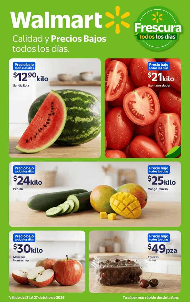Ofertas de martes de frescura walmart | Walmart