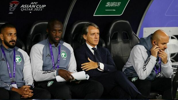 Roberto Mancini con Arabia Saudita (Reuters)