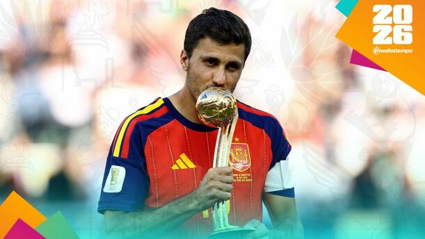 Rodri Hernández, mejor jugador del Mundial 2026 (Reuters)