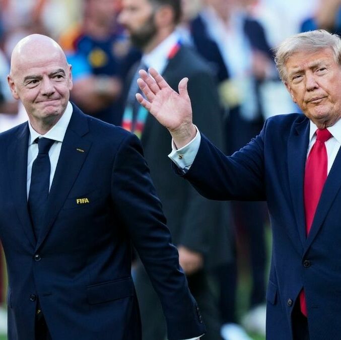 Donald Trump propondría a Gianni Infantino para una posición en la ONU (Fotografía: Imago 7)