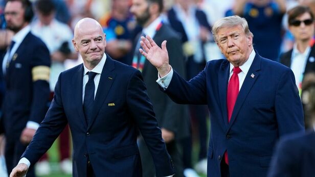 Donald Trump propondría a Gianni Infantino para una posición en la ONU (Fotografía: Imago 7)