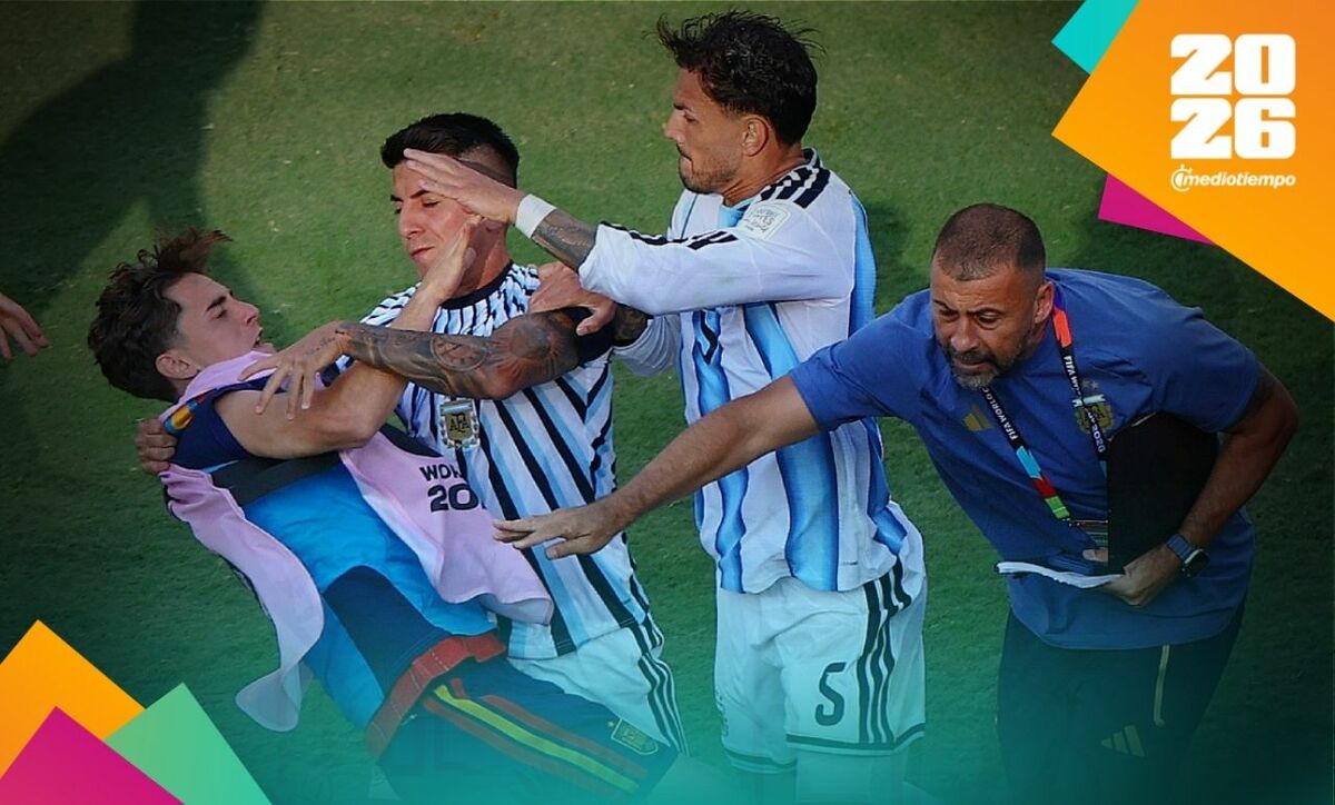 Gavi fue agredido por Paredes tras la Final del Mundial 2026 (Reuters)