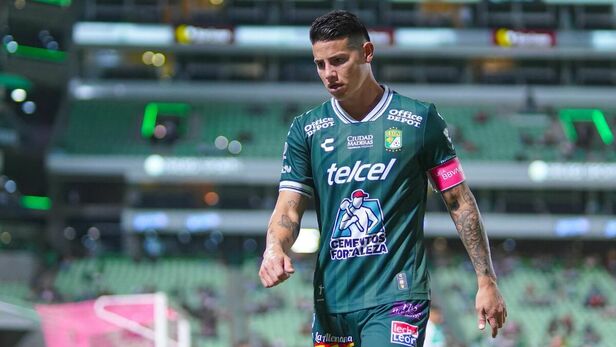 James Rodríguez en su etapa con el León (Imago7)
