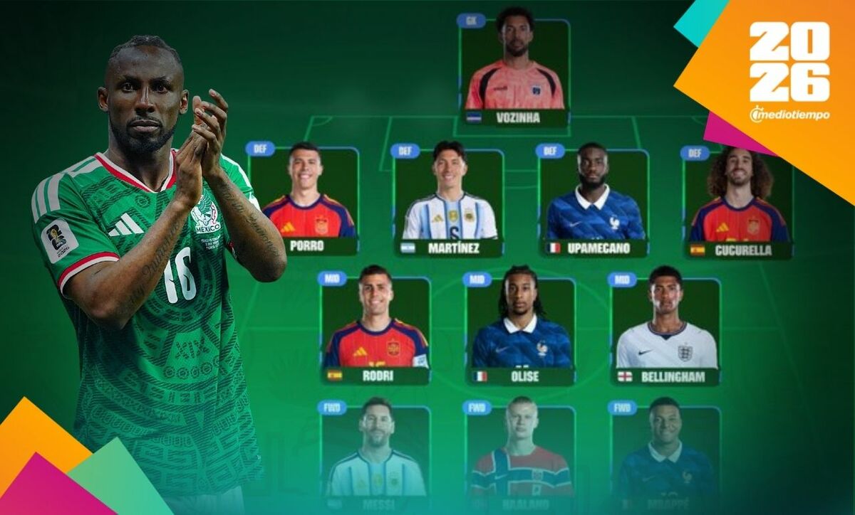 Julián Quiñones quedó fuera del XI ideal del Mundial 2026 (@FIFAWorldCup | Mexsport)