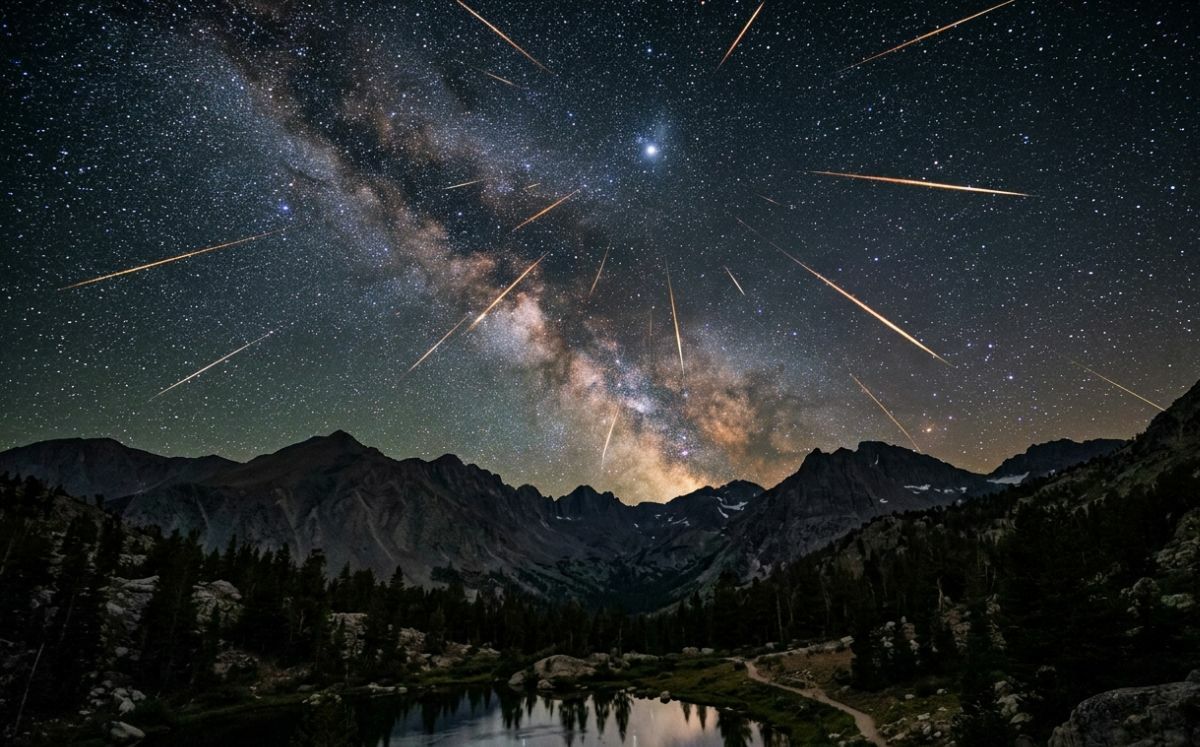 Lluvia de estrellas Líridas: horario y dónde verlas hoy 21 de abril 2026 | Foto: Gemini AI