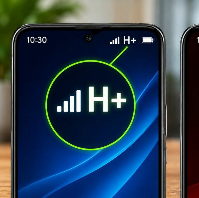 ¿Qué es H y H+ en el celular? Diferencias y cuándo aparece. (Foto: ChatGPT).