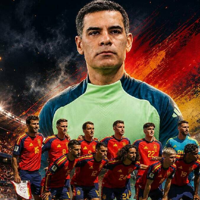 Rafa Márquez tuvo la oportunidad de dirigir a varias estrellas de la España campeona / Mexsport-Chatgpt