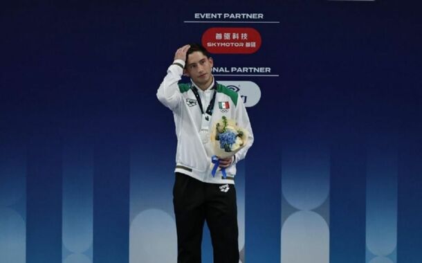 Randal Willars trae medalla de plata a México en Copa del Mundo de Clavados | Foto: EFE