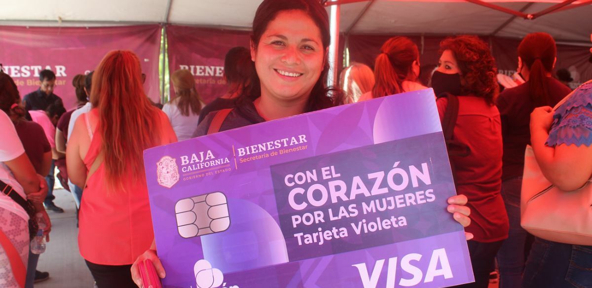 Tarjeta Violeta: así puedes solicitar el apoyo económico de 2 mil 600 pesos | Foto: bajacalifornia.gob.mx
