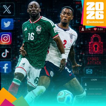 Top redes sociales Mundial (Foto: Mexsport/ Chatgpt)