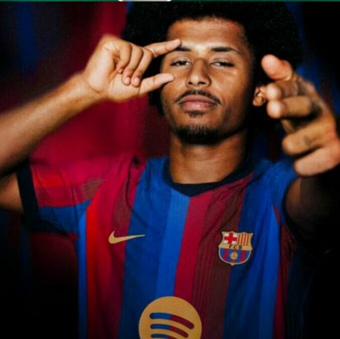Adeyemi, el nuevo jugador del Barcelona. (Foto: Barcelona)