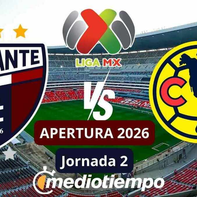 Apertura 2026 Atlante vs América Jornada 2 Liga MX (FOTO:Especial)