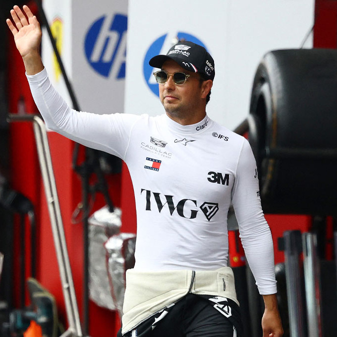Checo Pérez luce entusiasmado con el proyecto de Cadillac. (Foto: Reuters)