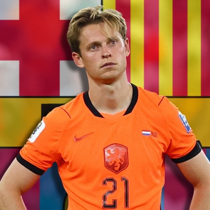 Frenkie de Jong presenta una lesión en la rodilla derecha (Reuters)