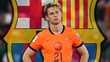 Frenkie de Jong presenta una lesión en la rodilla derecha (Reuters)