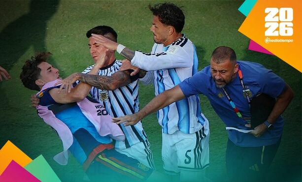 Gavi fue agredido por Paredes tras la Final del Mundial 2026 (Reuters)