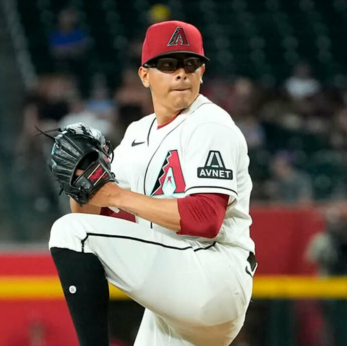 Gerardo Carrillo lució durante su debut en MLB con los Diamondbacks (Foto: MLB México)