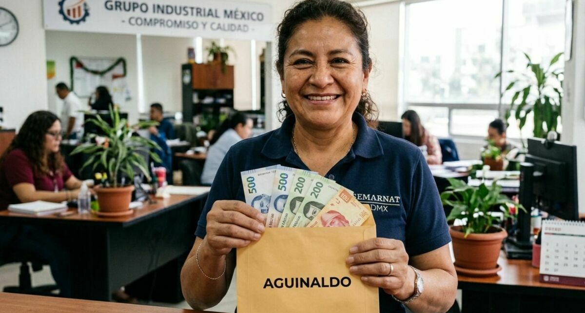 La nueva propuesta busca que el aguinaldo aumente hasta 30 días de salario según la antigüedad laboral. Foto: Gemini